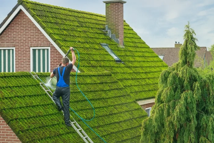 Démoussage de toiture et entretien des gouttières à Sevelen 9475